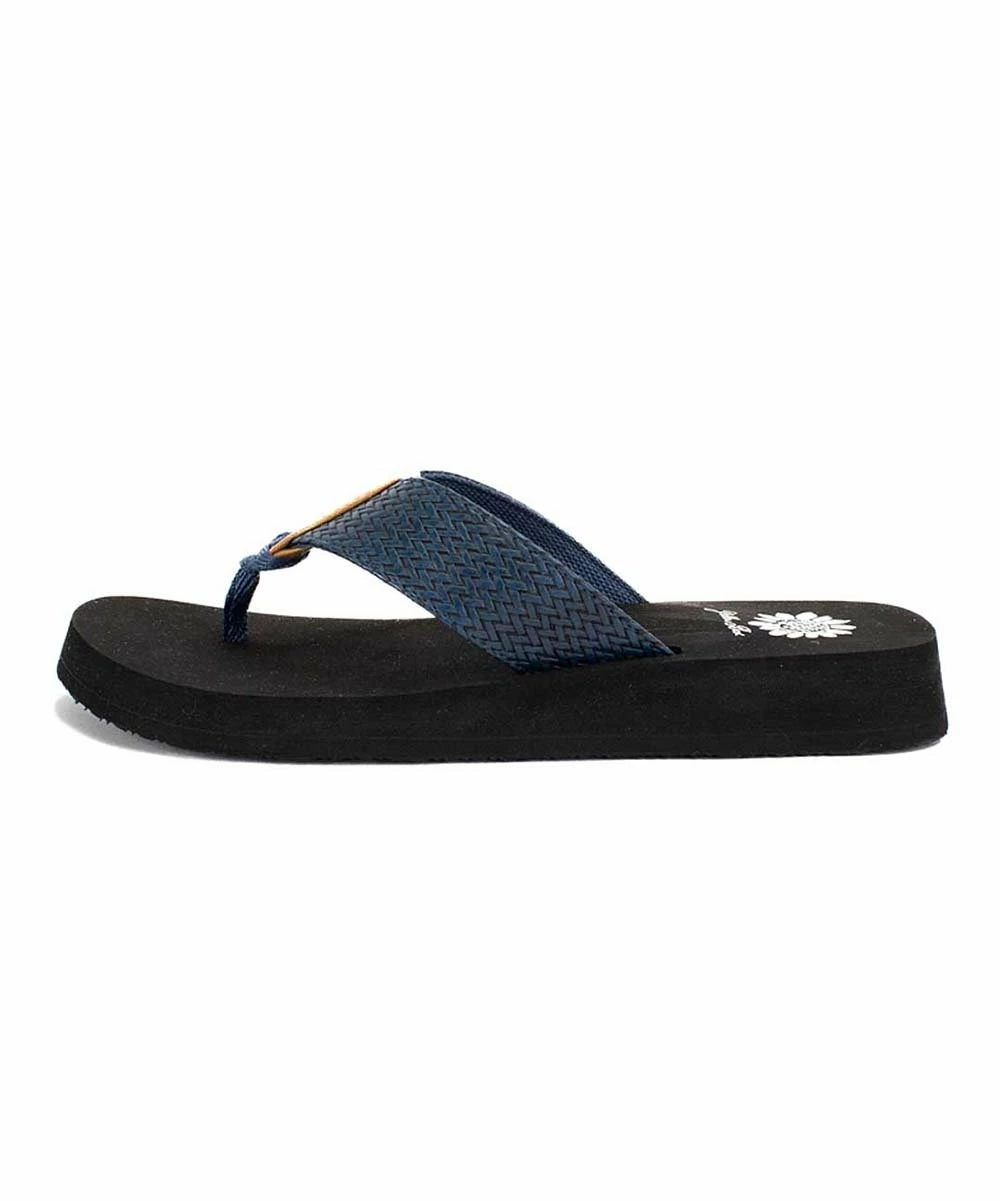 Cheap π€© Yellow Box π Shoes Navy Woven Adalynn π©΄ Sandal - π© Women π - Image 2