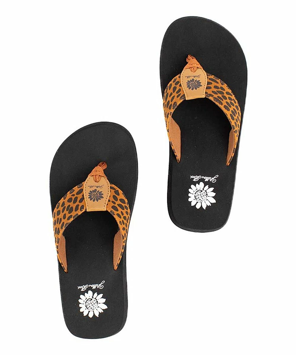 Top 10 π Yellow Box π Shoes Tan Cheetah Accra π©΄ Sandal - π© Women β¨ - Image 3
