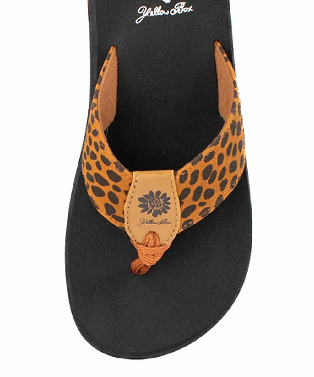 Top 10 π Yellow Box π Shoes Tan Cheetah Accra π©΄ Sandal - π© Women β¨ - Image 4