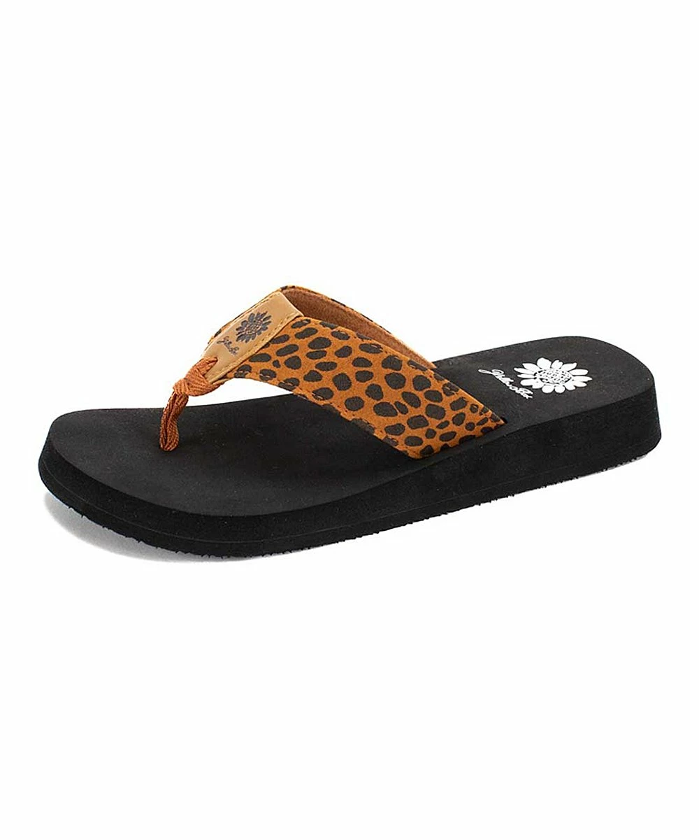 Top 10 π Yellow Box π Shoes Tan Cheetah Accra π©΄ Sandal - π© Women β¨