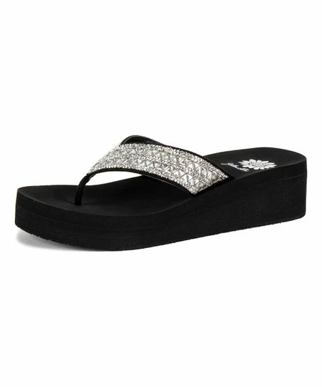 Cheap π Yellow Box π Shoes Black & Clear Lezah π©΄ Sandal - π© Women π
