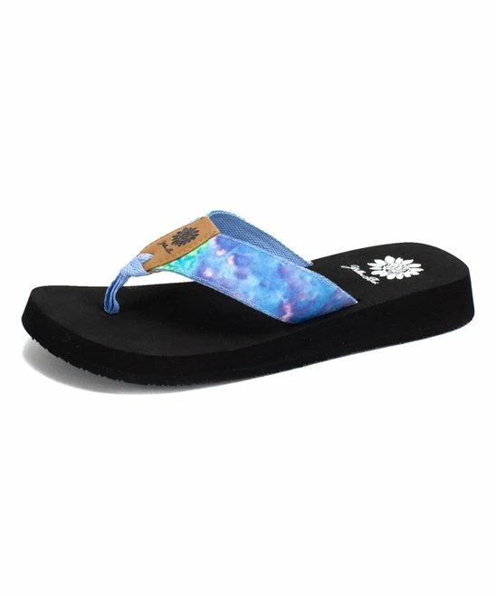 Top 10 π₯° Yellow Box π Shoes Blue Tie-Dye Falit π©΄ Sandal - π© Women π₯°