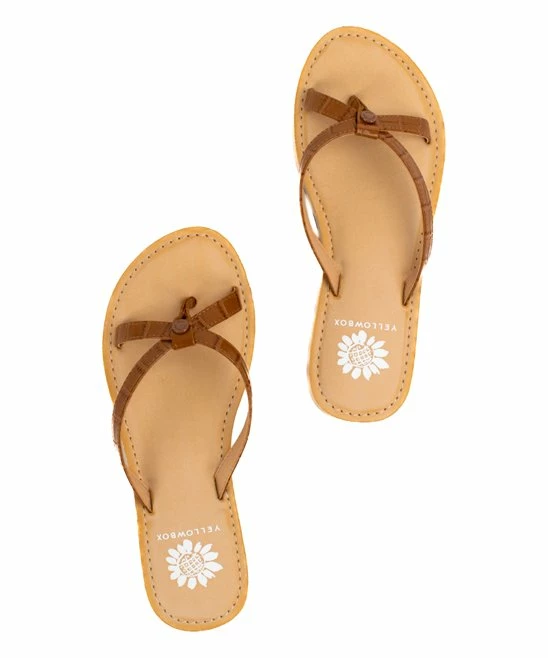 Brand new βοΈ Yellow Box π Shoes Tan & Beige Aesy Adjustable Strap π©΄ Sandal - π© Women π - Image 3