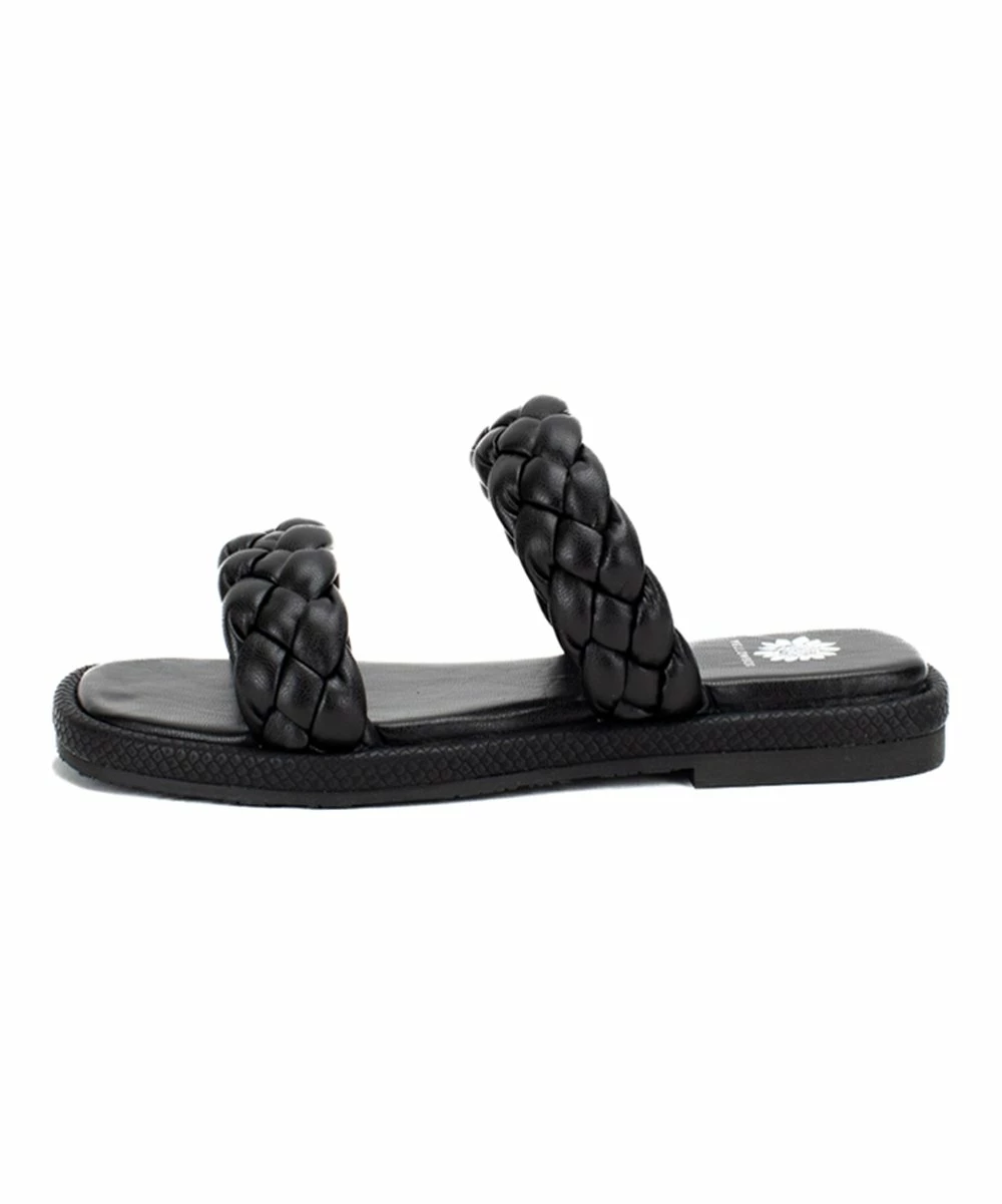 Discount π€© Yellow Box π Shoes Black Lainee Braided π©΄ Sandal - π© Women π - Image 2
