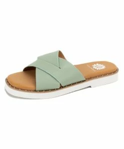 Outlet π Yellow Box π Shoes Sage Hemes Leather π©΄ Sandal - π© Women π€©