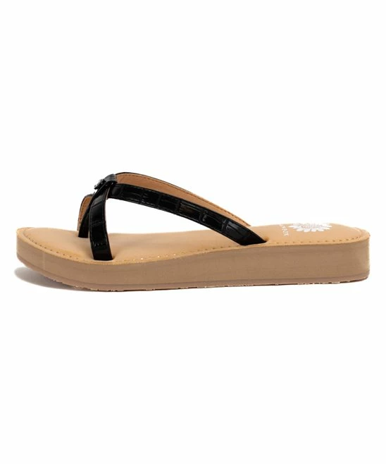 Buy π₯° Yellow Box π Shoes Black & Beige Aesy Adjustable Strap π©΄ Sandal - π© Women β - Image 2