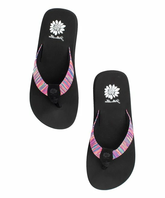 Best reviews of π Yellow Box π Shoes Vibrant Stripe Fayne π©΄ Sandal - π© Women π - Image 3