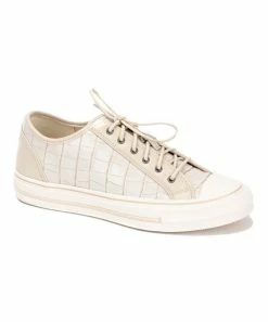 Cheapest β€οΈ Yellow Box π Shoes Bone Croc-Embossed Vada π Sneaker - π© Women β¨