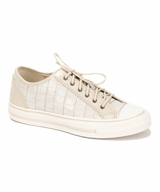 Cheapest β€οΈ Yellow Box π Shoes Bone Croc-Embossed Vada π Sneaker - π© Women β¨