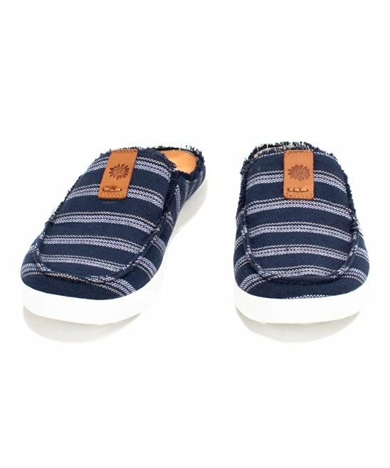 Outlet 𧨠Yellow Box π Shoes Navy Stripe Otley π Sneaker - π© Women π - Image 2