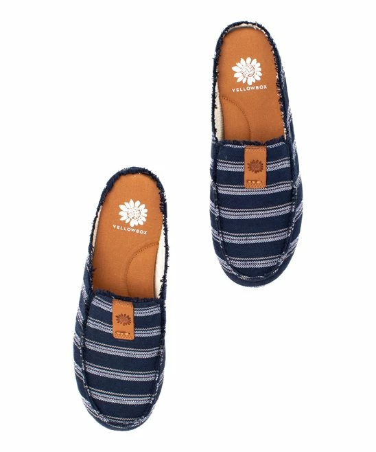 Outlet 𧨠Yellow Box π Shoes Navy Stripe Otley π Sneaker - π© Women π - Image 3