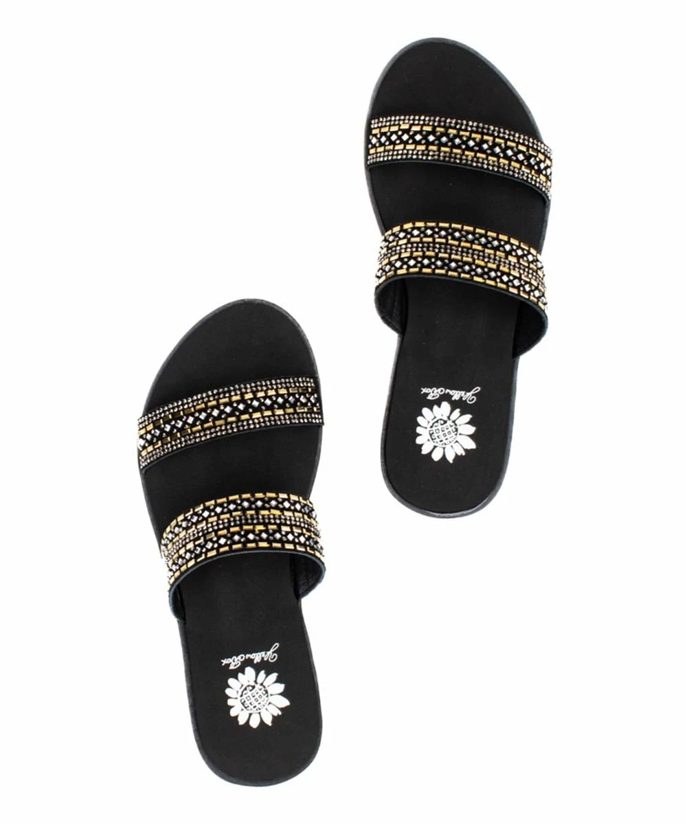 Best reviews of βοΈ Yellow Box π Shoes Black Multicolor Delfie π©΄ Sandal - π© Women π₯ - Image 3