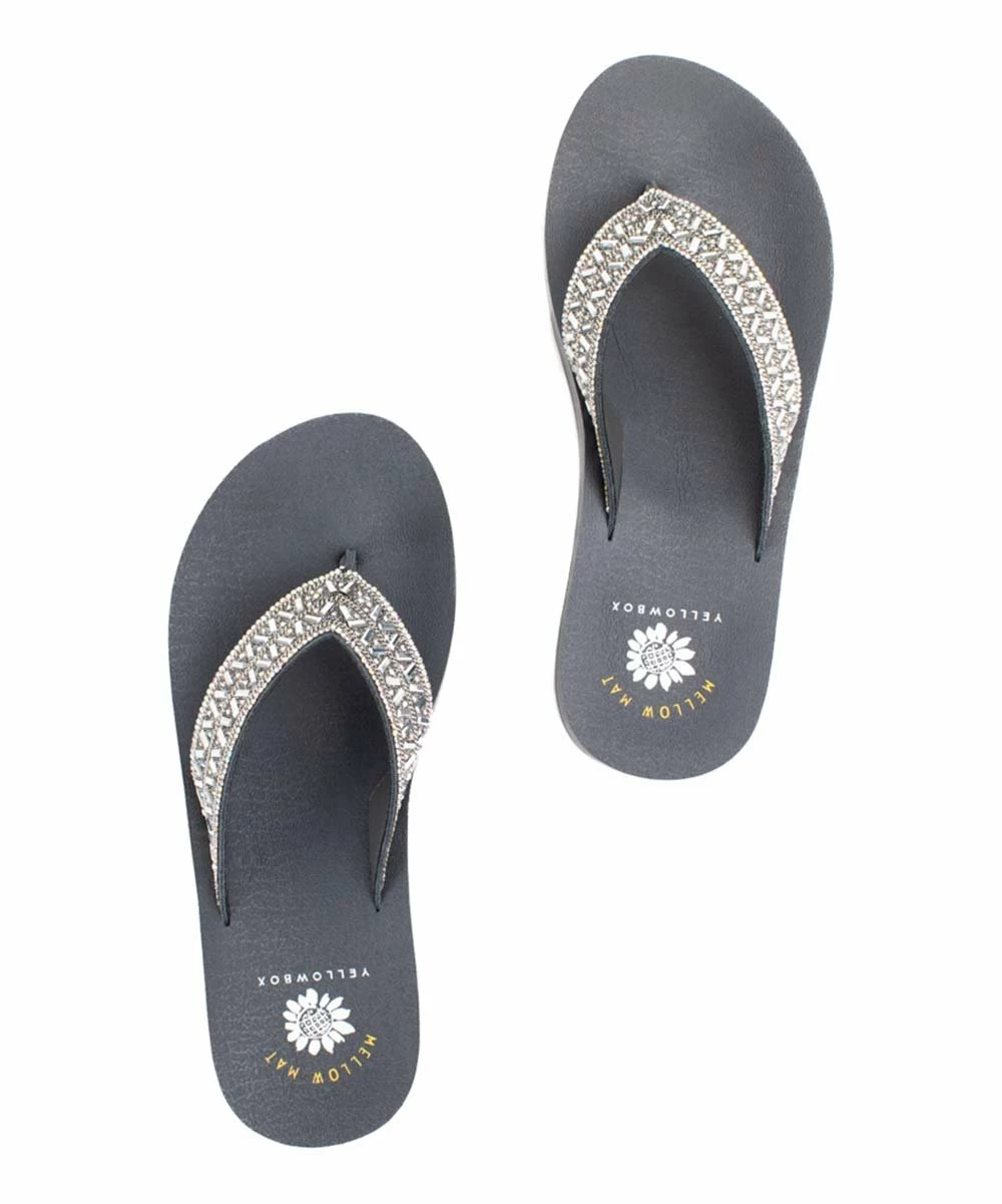 Best Pirce π― Yellow Box π Shoes Gray Jewel Blume Leather π©΄ Sandal - π© Women π― - Image 3