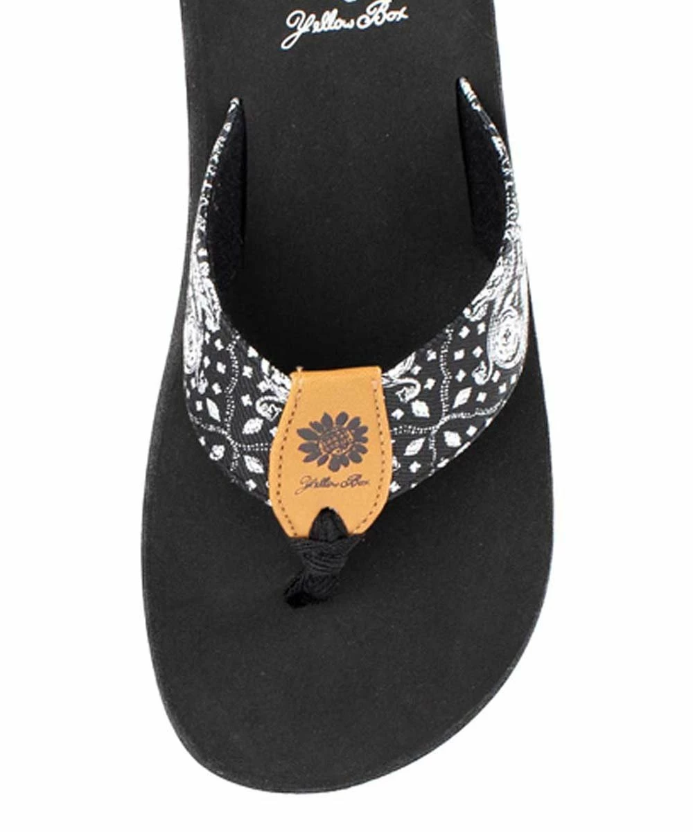 Flash Sale β Yellow Box π Shoes Black Bandana Flander π©΄ Sandal - π© Women π - Image 5