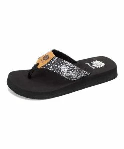 Flash Sale β Yellow Box π Shoes Black Bandana Flander π©΄ Sandal - π© Women π