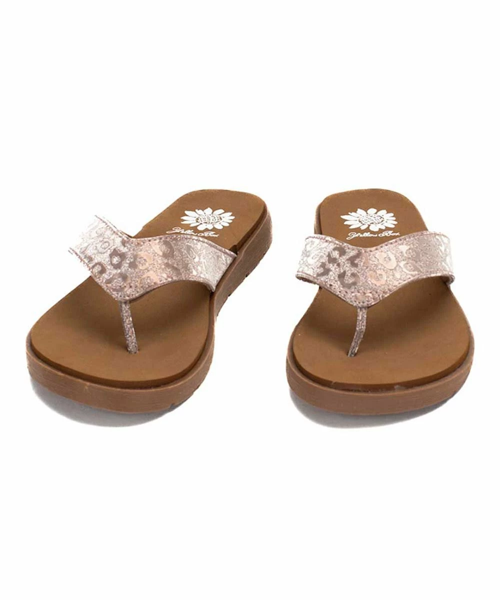 Top 10 π₯° Yellow Box π Shoes Bronze Sparkly Leopard Fazio π©΄ Sandal - π© Women π - Image 4