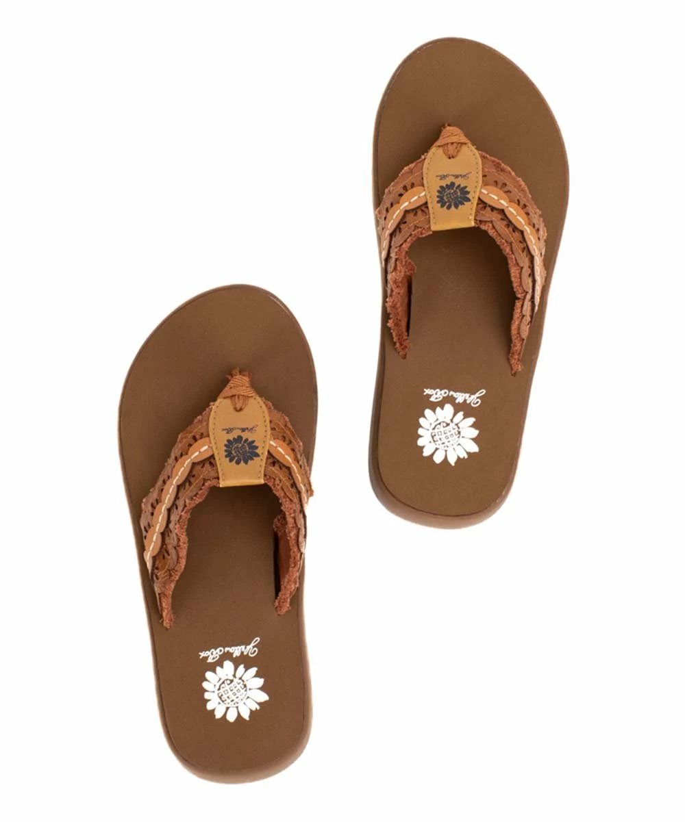 Budget β€οΈ Yellow Box π Shoes Tan Floral Gardena π©΄ Sandal - π© Women π - Image 3