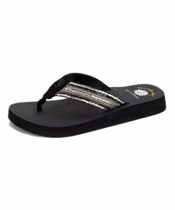 Best Pirce β€οΈ Yellow Box π Shoes Black Nazene Leather π©΄ Sandal - π© Women β