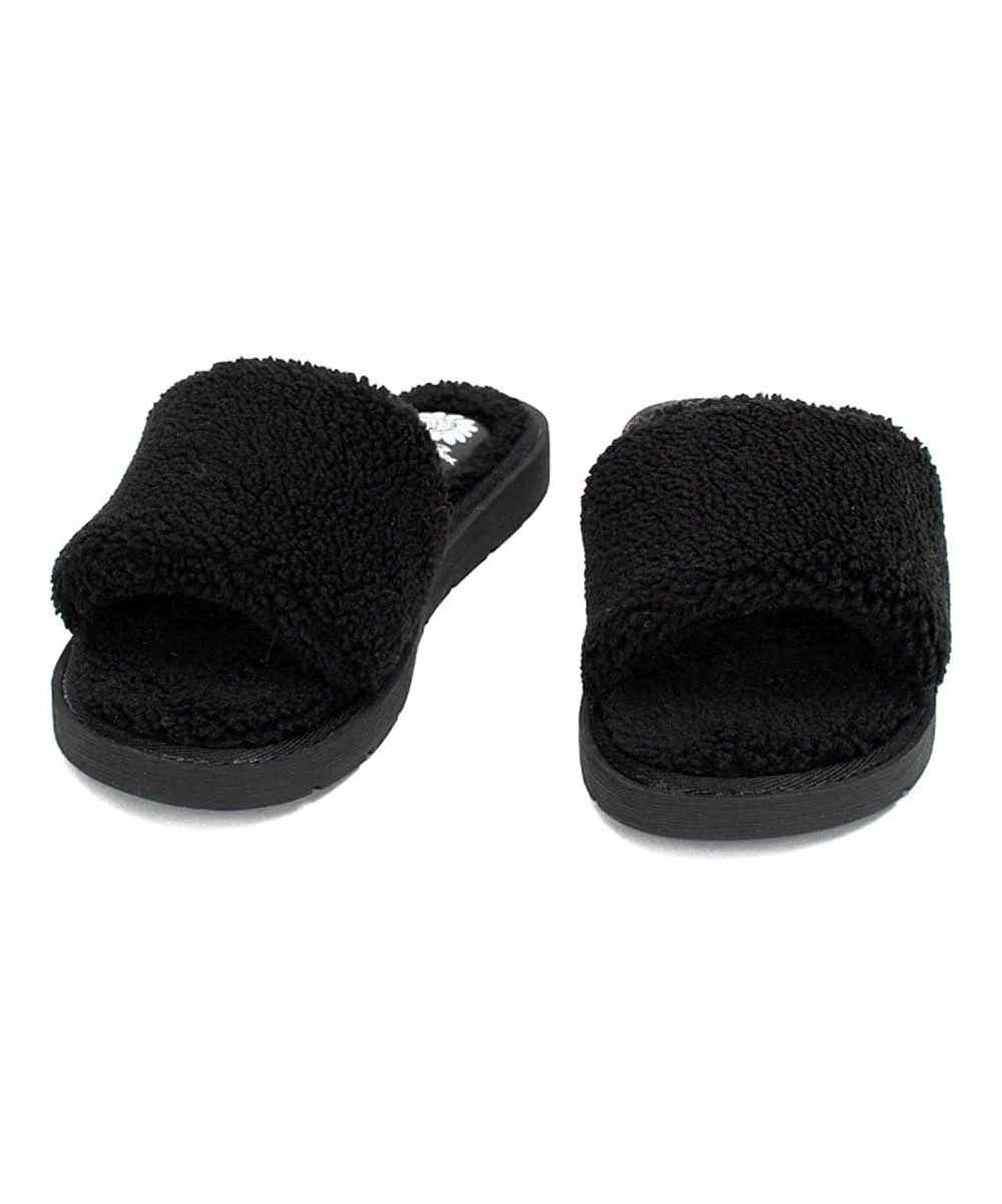 New π Yellow Box π Shoes Black Fluffy Fenula π©΄ Sandal - π© Women π€© - Image 2