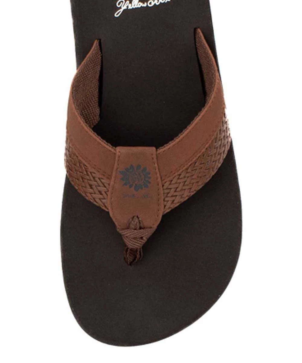 Brand new π₯ Yellow Box π Shoes Brown Chevron Fateful π©΄ Sandal - π© Women π - Image 4