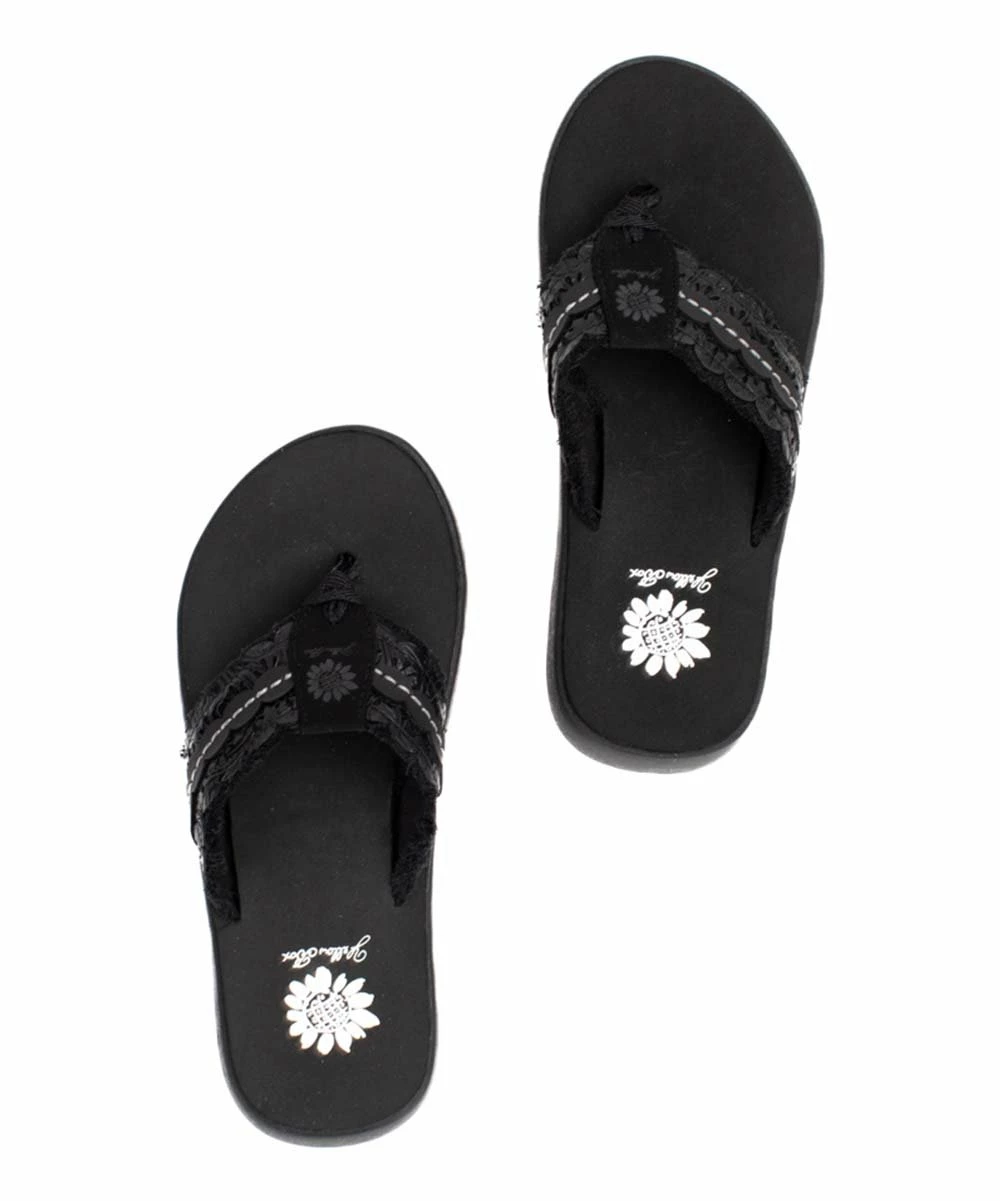 Best Pirce π₯ Yellow Box π Shoes Black Floral Gardena π©΄ Sandal - π© Women βοΈ - Image 3