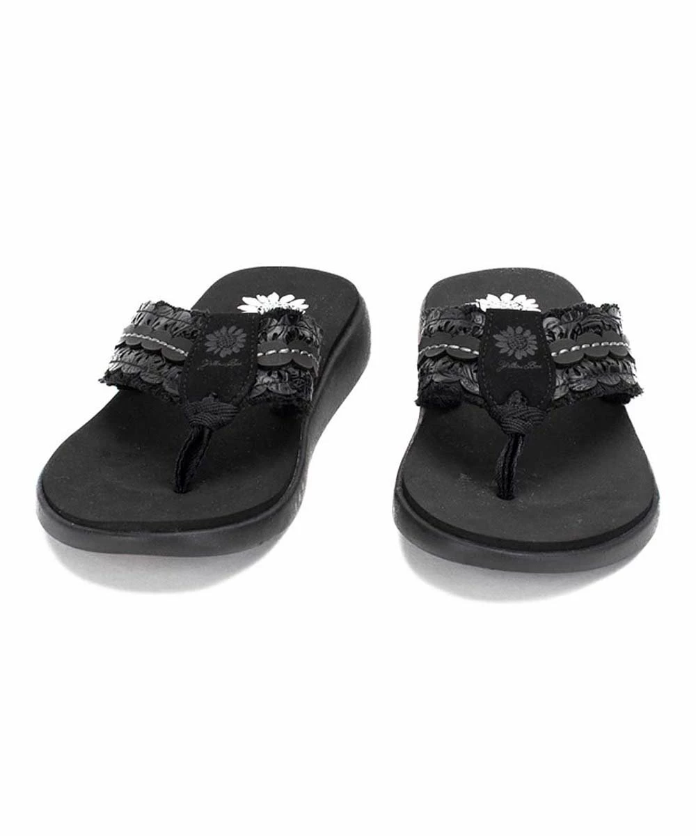 Best Pirce π₯ Yellow Box π Shoes Black Floral Gardena π©΄ Sandal - π© Women βοΈ - Image 4