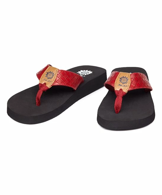 Best deal βοΈ Yellow Box π Shoes Red Cocoa π©΄ Sandal - π© Women π - Image 4