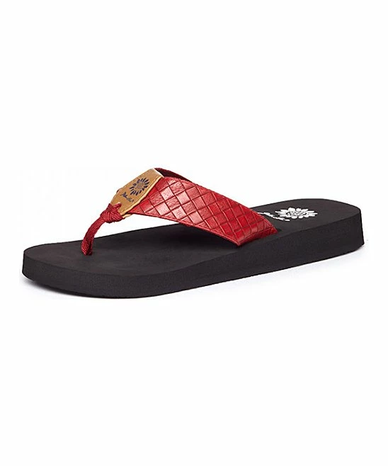 Best deal βοΈ Yellow Box π Shoes Red Cocoa π©΄ Sandal - π© Women π