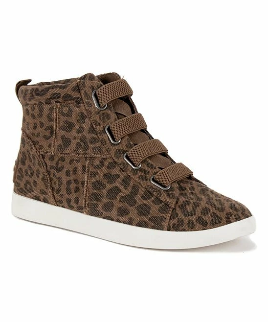 Top 10 π Yellow Box π Shoes Brown Leopard Ozzie Hi-Top π Sneaker - π© Women β