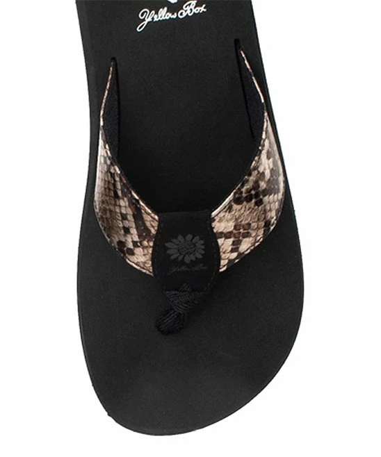 Top 10 π Yellow Box π Shoes Platino Snake-Embossed Veda π©΄ Sandal - π© Women 𧨠- Image 4