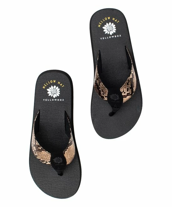 Wholesale π Yellow Box π Shoes Platino Snake-Embossed Nador π©΄ Sandal - π© Women π₯ - Image 4