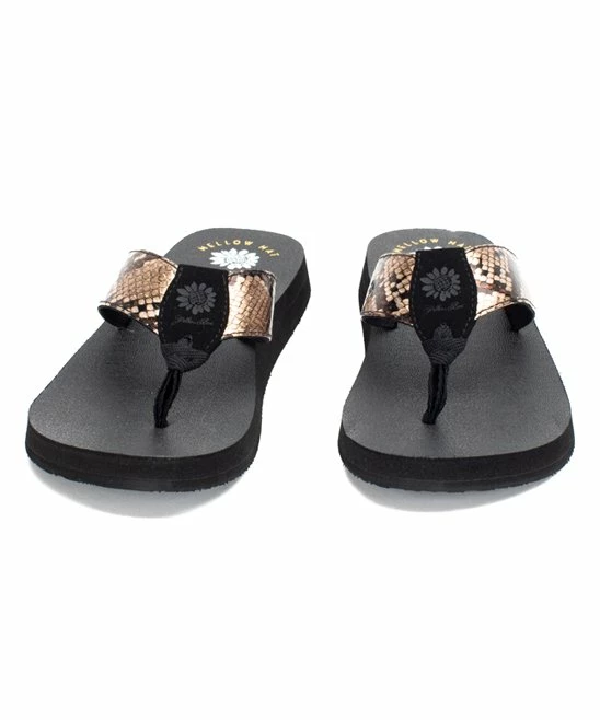 Wholesale π Yellow Box π Shoes Platino Snake-Embossed Nador π©΄ Sandal - π© Women π₯ - Image 3