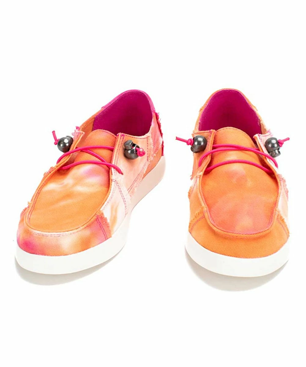 Discount π Yellow Box π Shoes Pink & Orange Tie-Dye Olsen π Sneaker - π© Women π― - Image 4
