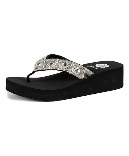 Brand new π€© Yellow Box π Shoes Black & Clear Sarika π©΄ Sandal - π© Women π―