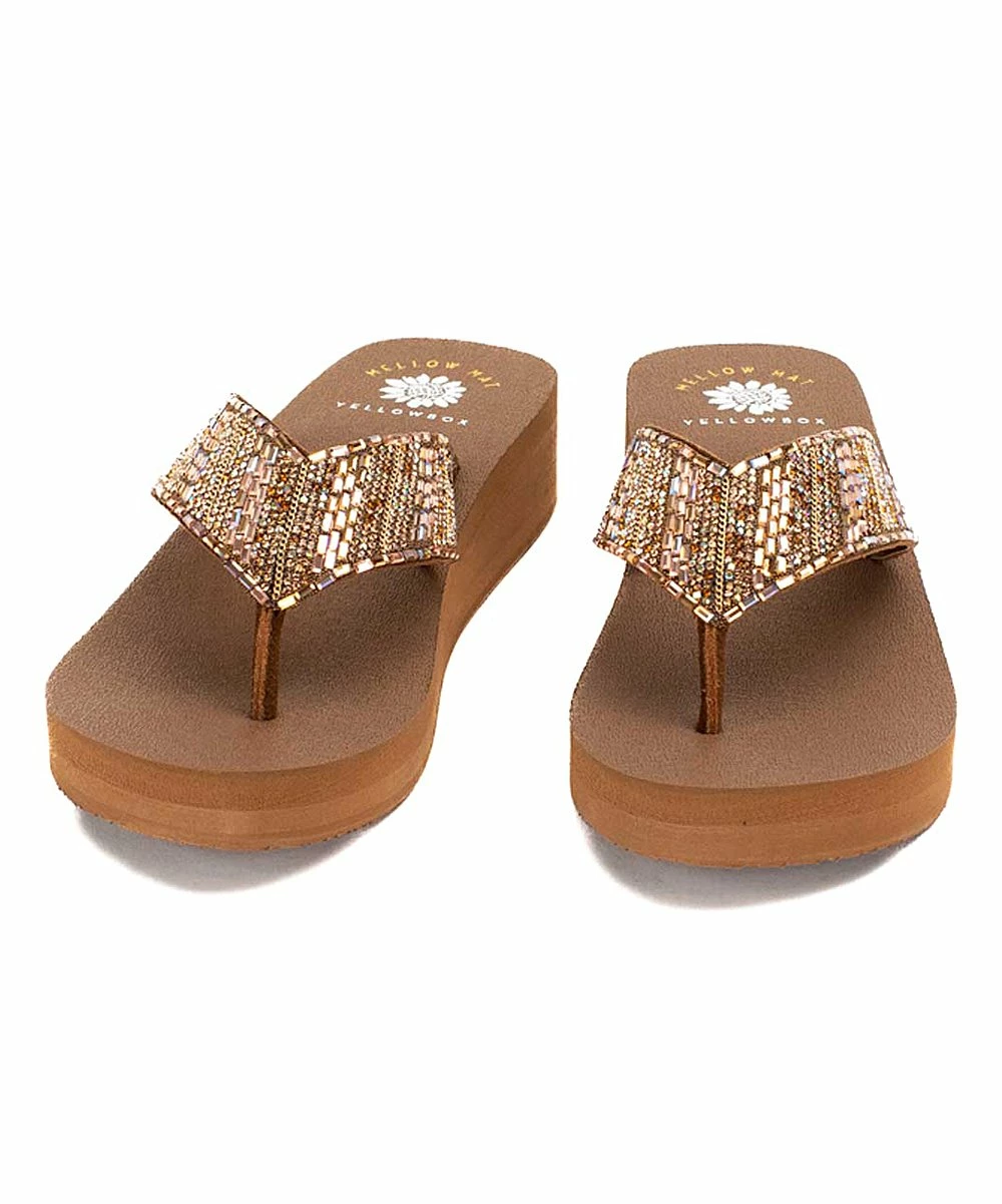 Best Sale π Yellow Box π Shoes Toast Palah Leather π©΄ Sandal - π© Women π - Image 4