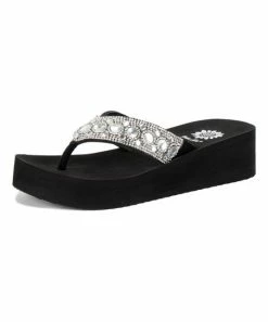 New 🔔 Yellow Box 👟 Shoes Black & Clear Rizzah 🩴 Sandal - 👩 Women ⭐
