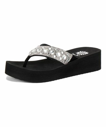 New π Yellow Box π Shoes Black & Clear Rizzah π©΄ Sandal - π© Women β