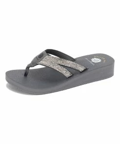 Discount π Yellow Box π Shoes Gray Cadeen Leather π©΄ Sandal - π© Women β¨