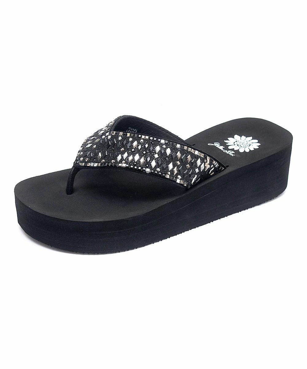 Best deal π― Yellow Box π Shoes Black Richel π©΄ Sandal - π© Women π