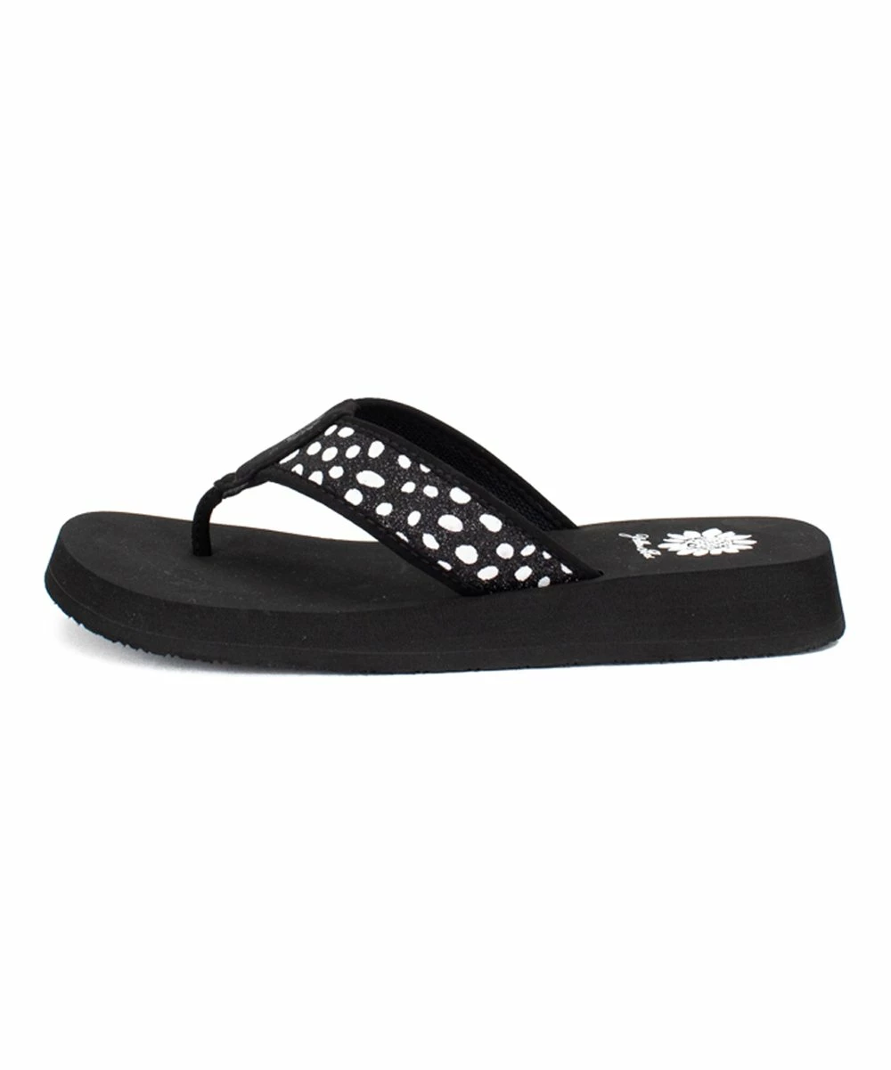 Discount π Yellow Box π Shoes Black Florena Dot Glitter π©΄ Sandal - π© Women π― - Image 3