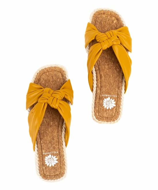 New π Yellow Box π Shoes Marigold Ileen Knot Strap π©΄ Sandal - π© Women π₯ - Image 3
