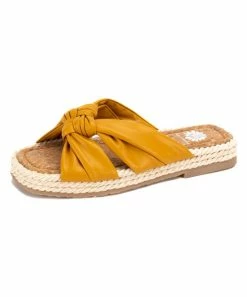 New π Yellow Box π Shoes Marigold Ileen Knot Strap π©΄ Sandal - π© Women π₯