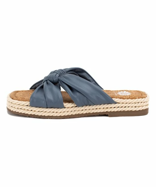 Deals β Yellow Box π Shoes Blue Ileen Knot Strap π©΄ Sandal - π© Women π - Image 2