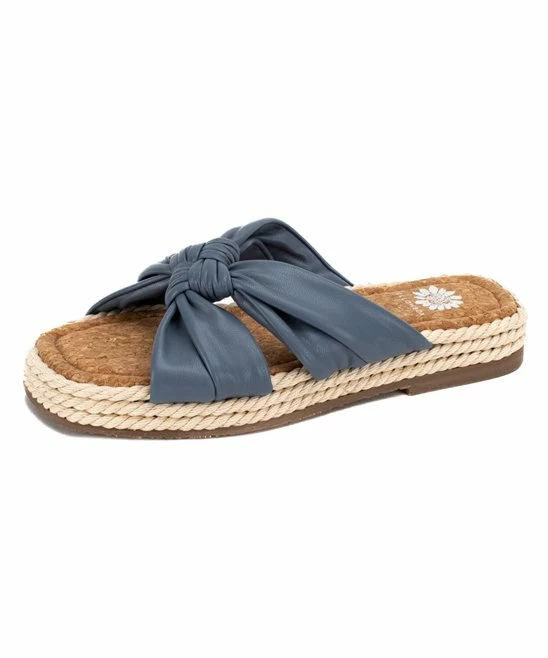 Deals β Yellow Box π Shoes Blue Ileen Knot Strap π©΄ Sandal - π© Women π