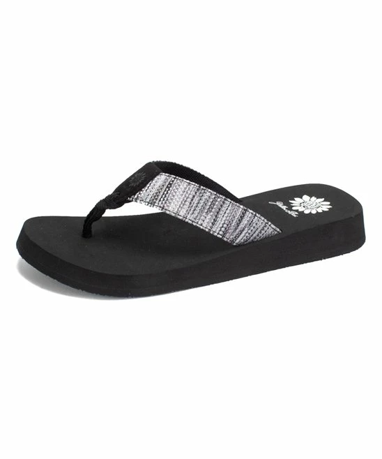 Cheap β Yellow Box π Shoes Gray Stripe Fayne π©΄ Sandal - π© Women π₯