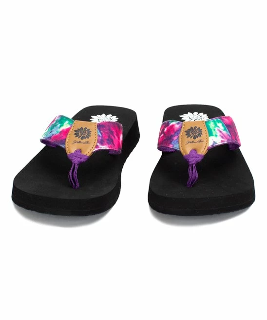 Cheap β Yellow Box π Shoes Purple Tie-Dye Falit π©΄ Sandal - π© Women π - Image 4