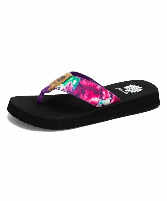 Cheap β Yellow Box π Shoes Purple Tie-Dye Falit π©΄ Sandal - π© Women π