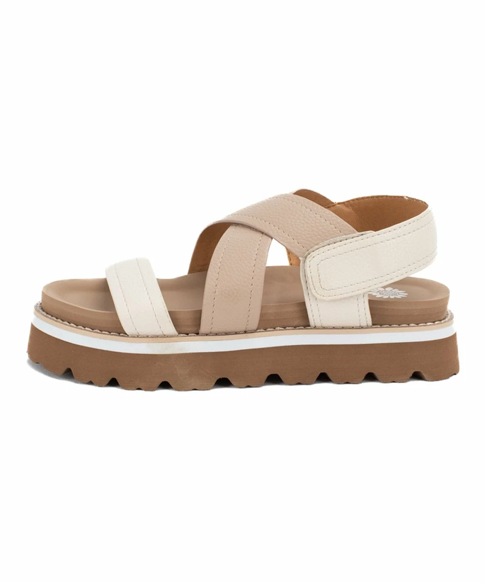 Best deal π₯° Yellow Box π Shoes Taupe & Cream Keyla π©΄ Sandal - π© Women π - Image 2