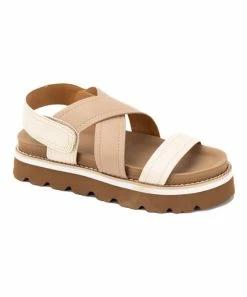 Best deal π₯° Yellow Box π Shoes Taupe & Cream Keyla π©΄ Sandal - π© Women π