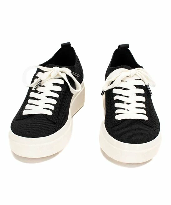 Best deal π Yellow Box π Shoes Black Elodee Knit-Collar π Sneaker - π© Women β - Image 3